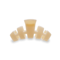 Almond Beige Small Classic Hair Clip