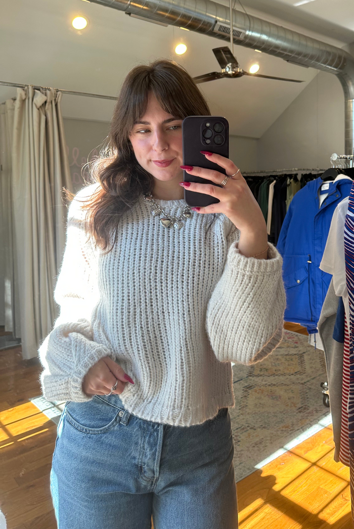 Sheena Sweater Turtle Dove