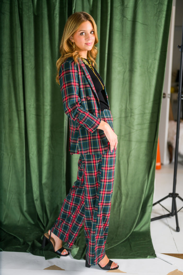 Evergreen Plaid Pants