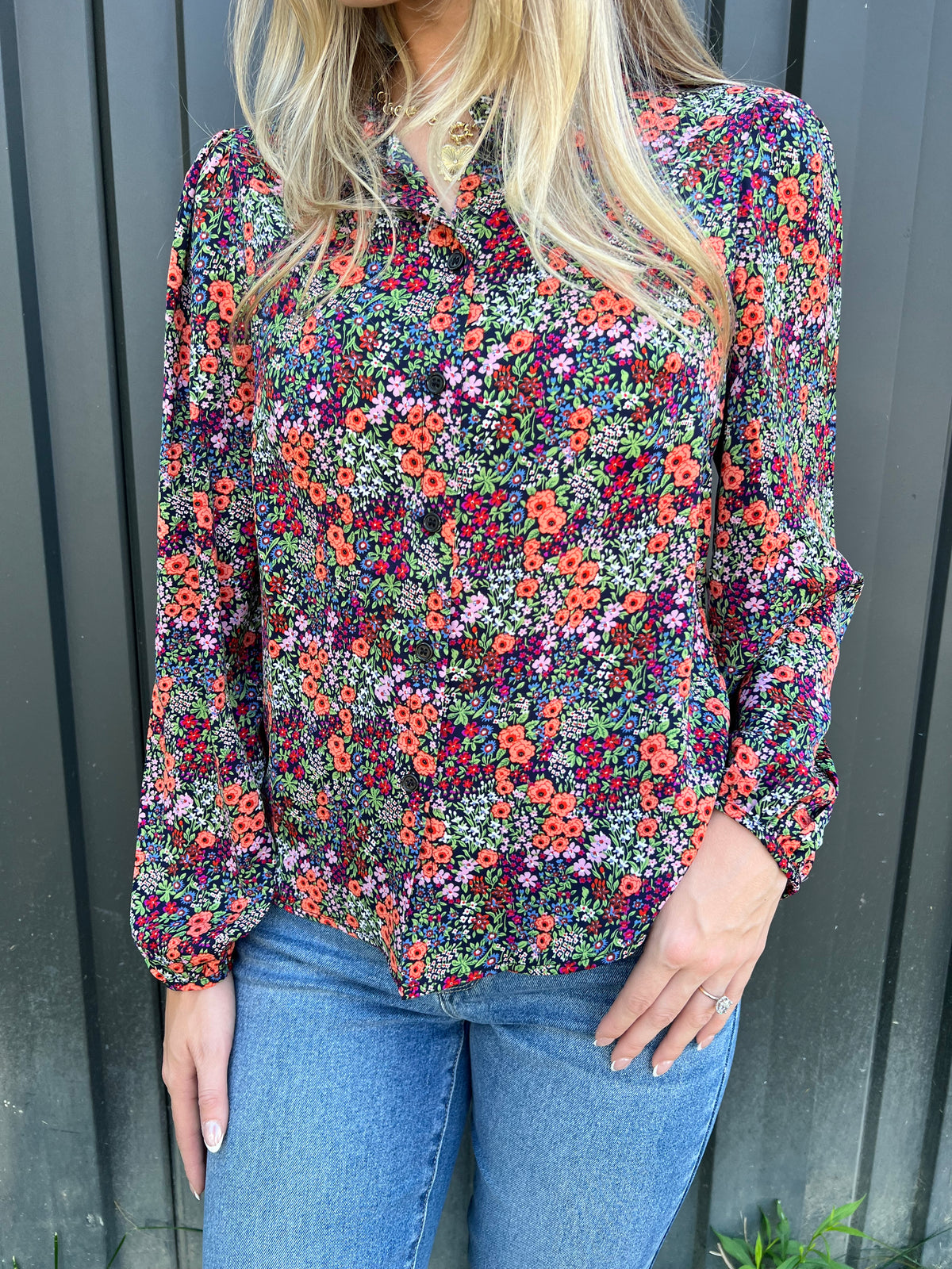 Femine Floral Blouse