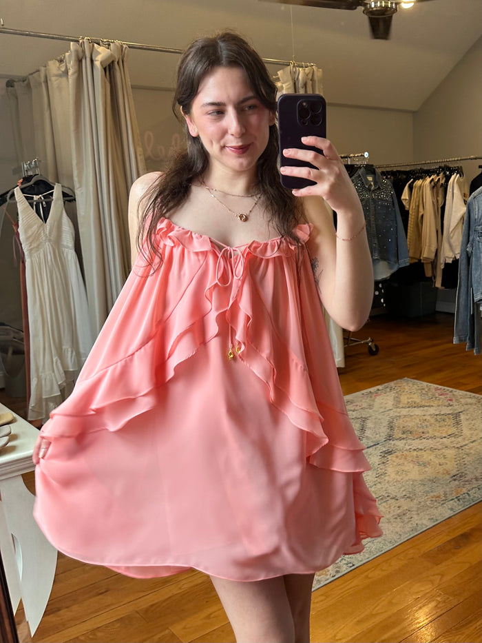 Lorella Dress Spiced Coral