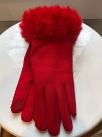 Felicity Faux Fur Cuff Gloves