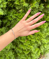 Cha Cha Chain Cuff Rhodium