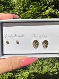 Pearl Drop 5 Earring Set