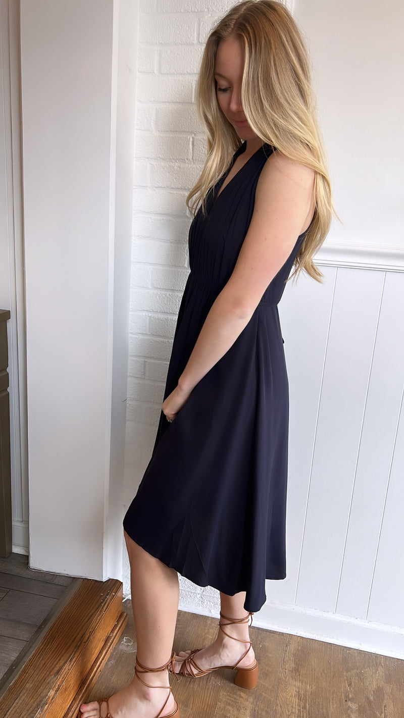 Navy Marylin Dress