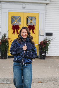 Midnight Glaze Padded Jacket