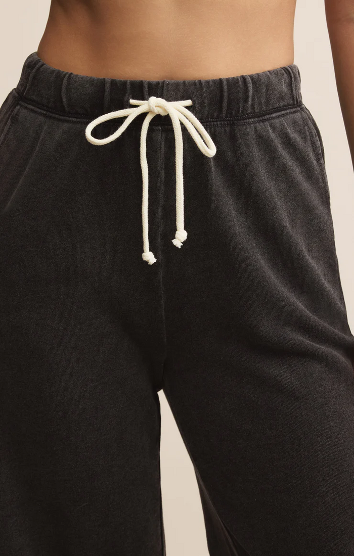 Hunter Knit Denim Pant Vintage Black