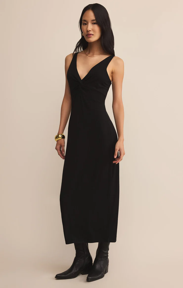 Eleve Midi Dress Black