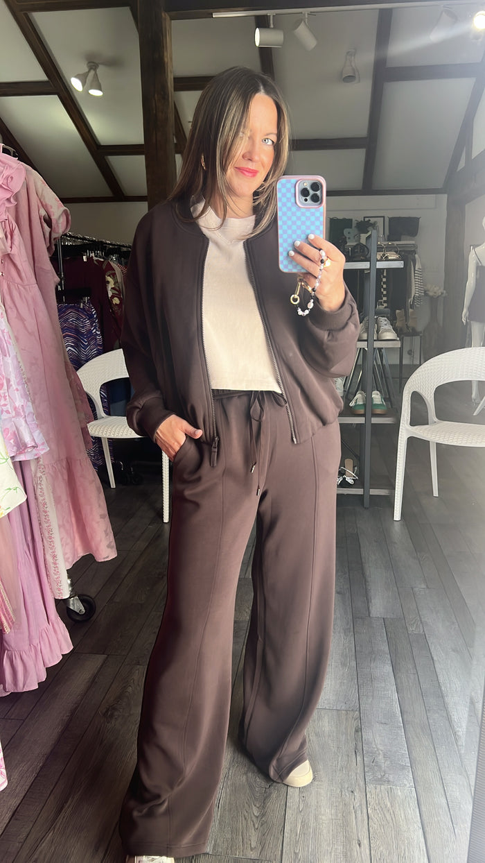 Berlin Brushed Modal Bomber Jacket