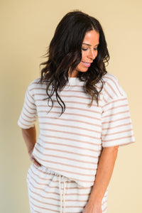 Towel Stripe Top