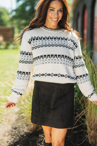 Perci Sweater - Crystal