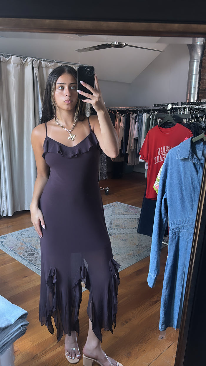 Mariane Dress - Chocolate