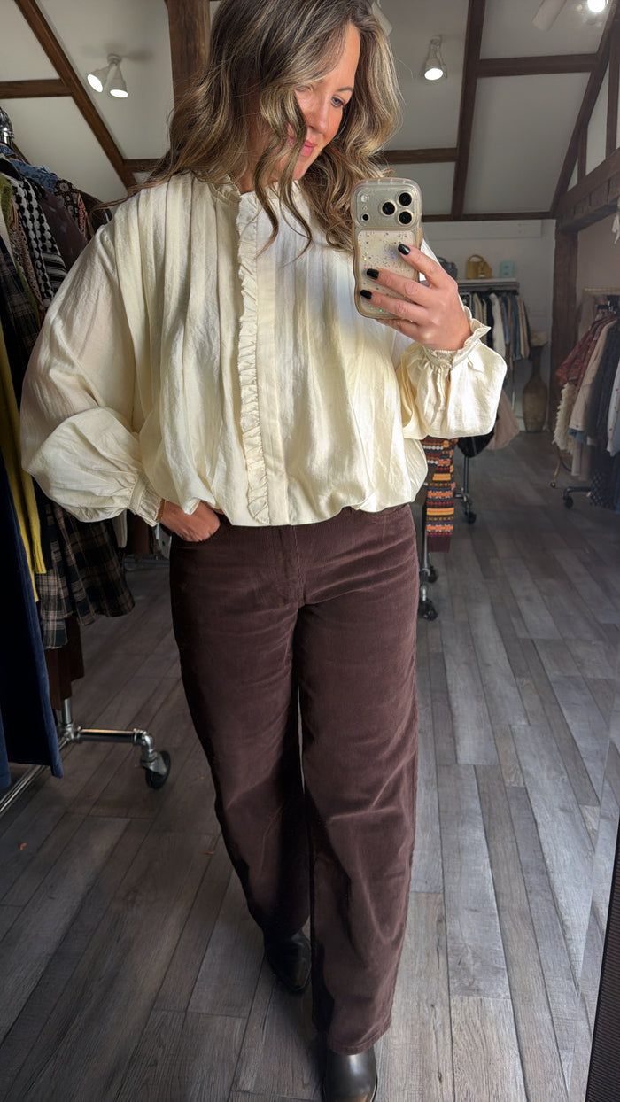 BNA Brown Corduroy Curve Barrel