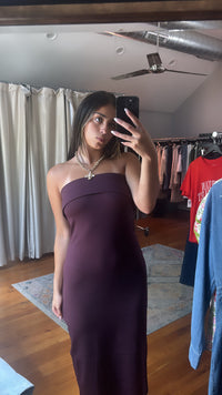 Roslynn Dress - Chocolate