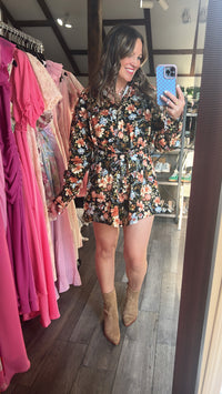 Maple Blossom Romper