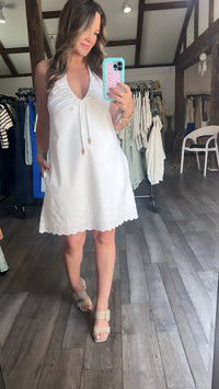 Adina White Dress