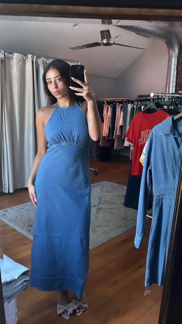 Vilma Dress - Arctic Blue