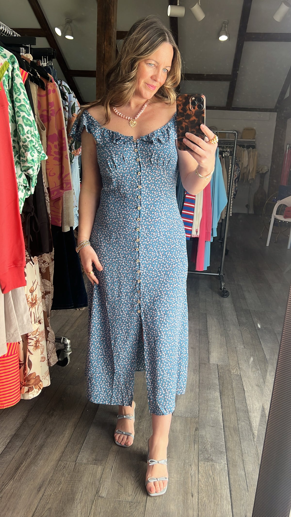 Floral Fairytale Midi Dress