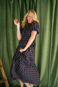 Plaid to Meet You Top