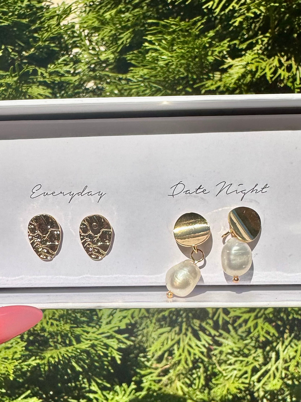 Pearl Drop 5 Earring Set