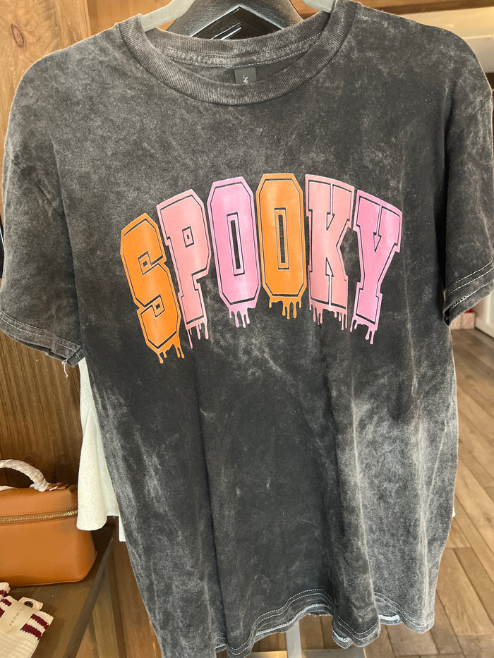 Spooky Mineral Wash Tee