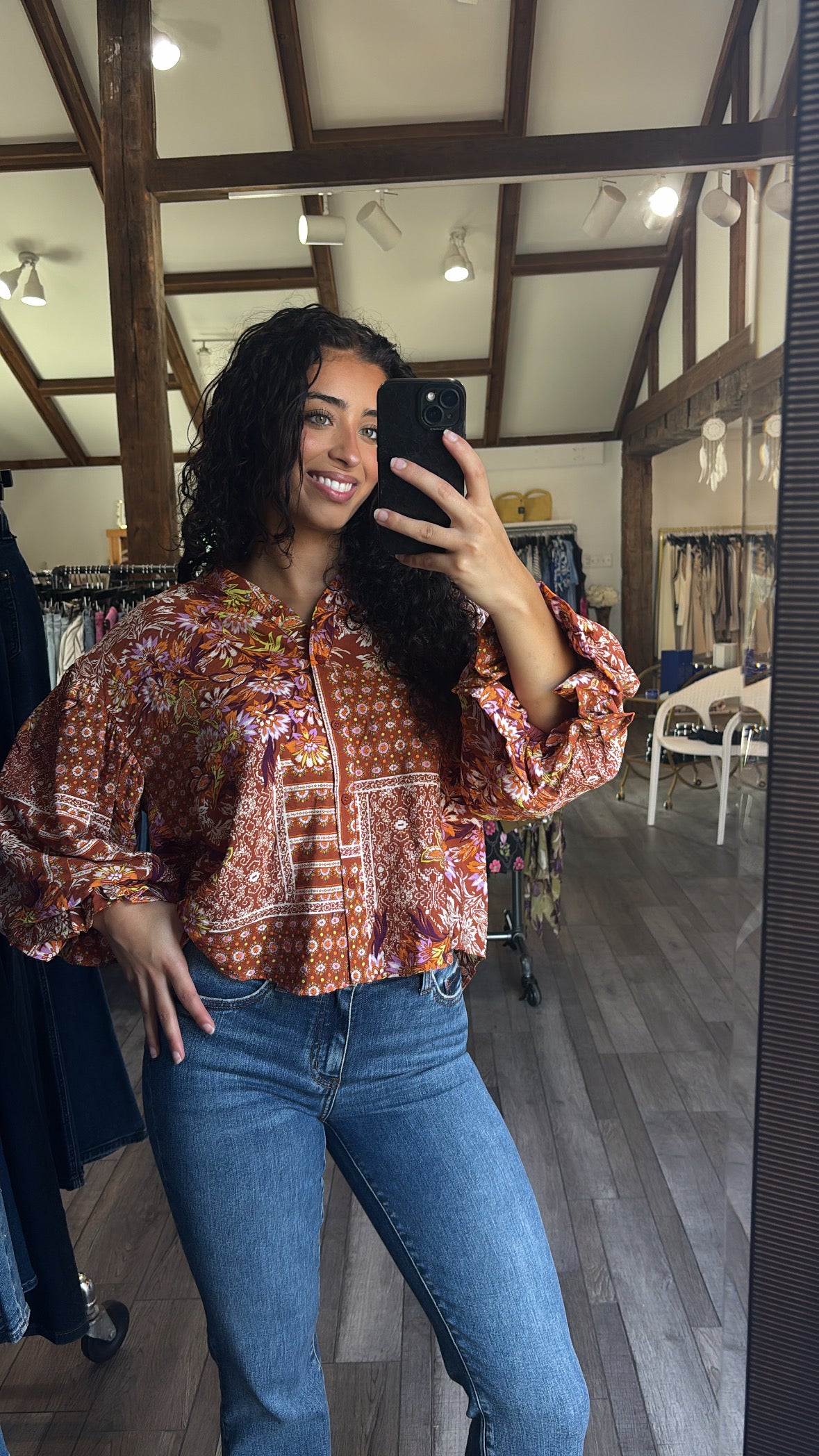 Amber Daze Top