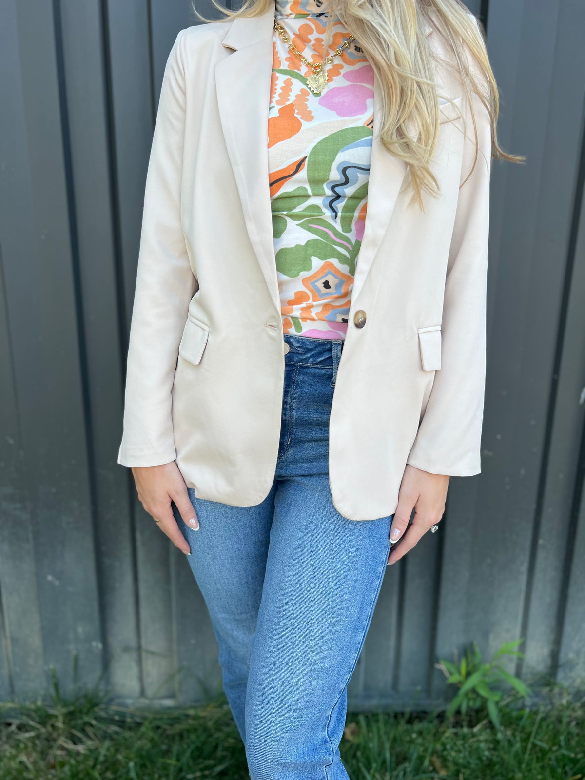 Natural Boss Babe Blazer