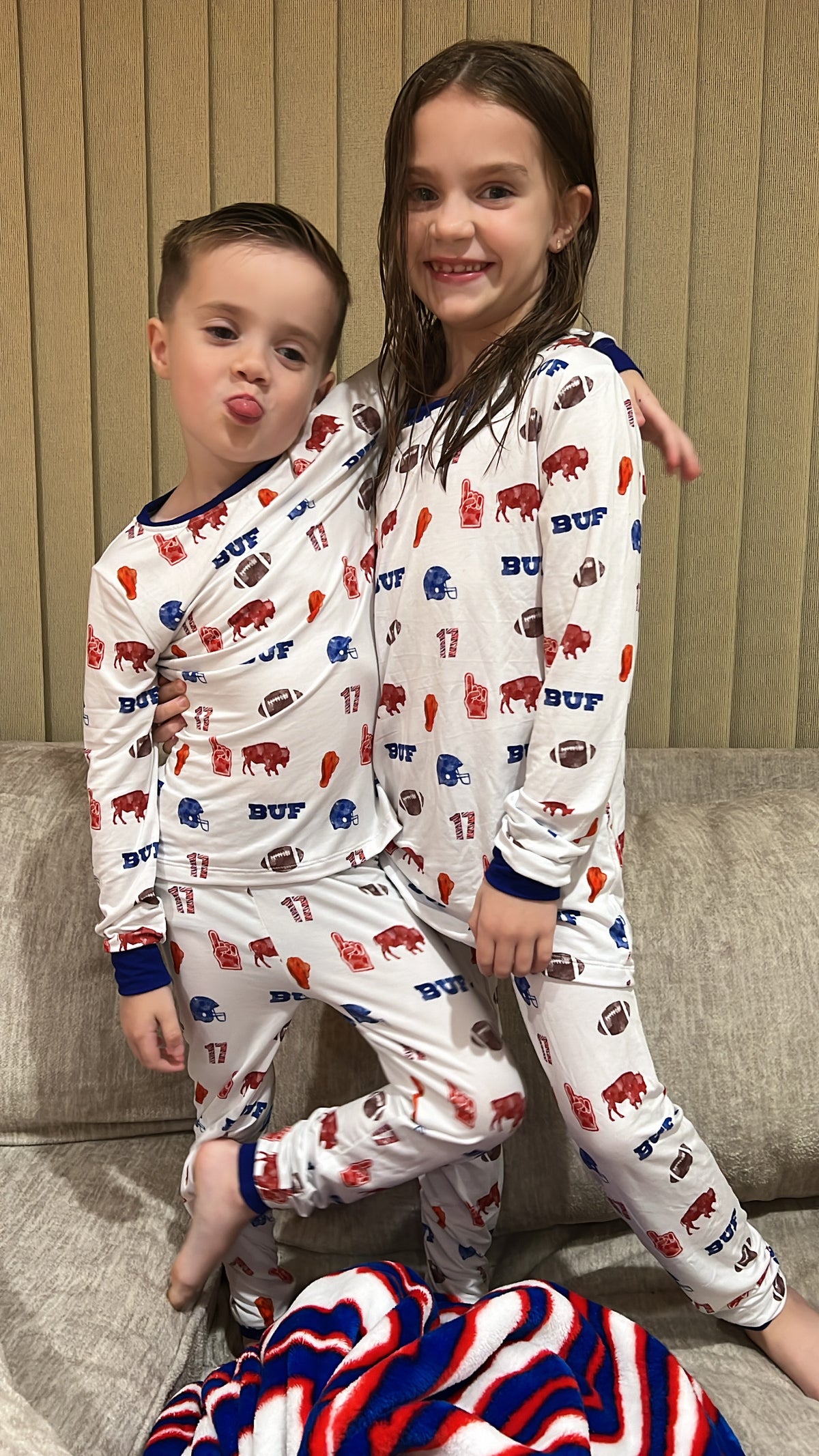 Kids Buffalo Bamboo Pajamas