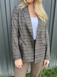 Pleasantville Plaid Blazer