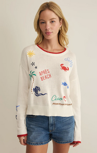 Seas The Day Sienna Sweater Multi