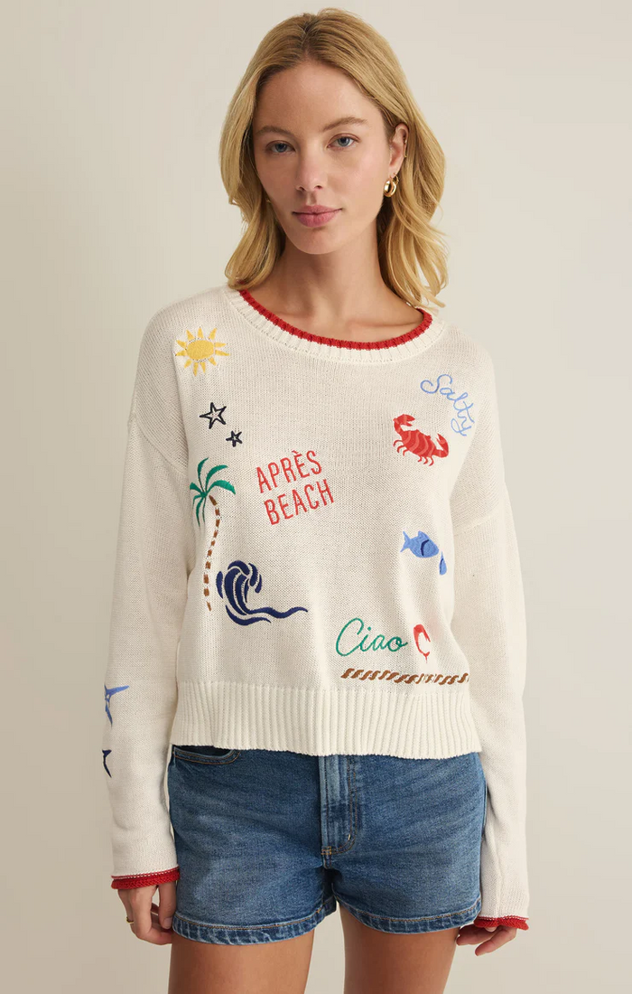 Seas The Day Sienna Sweater Multi