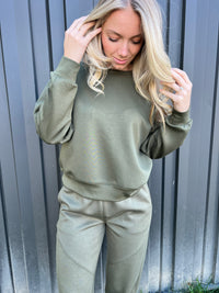 Holland Olive Sweatshirt