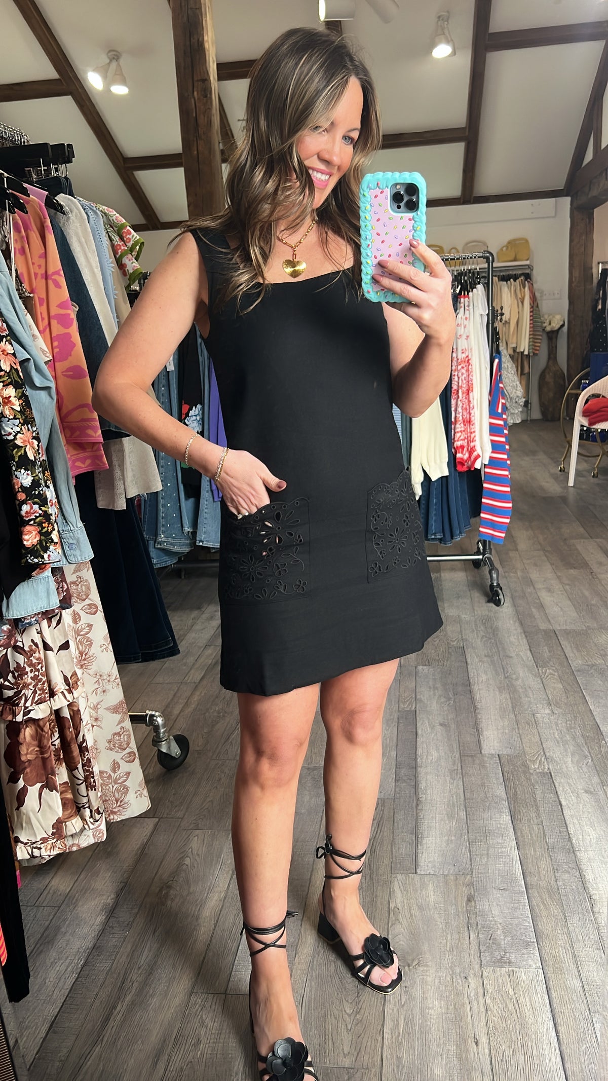 Linen Lark Mini Dress