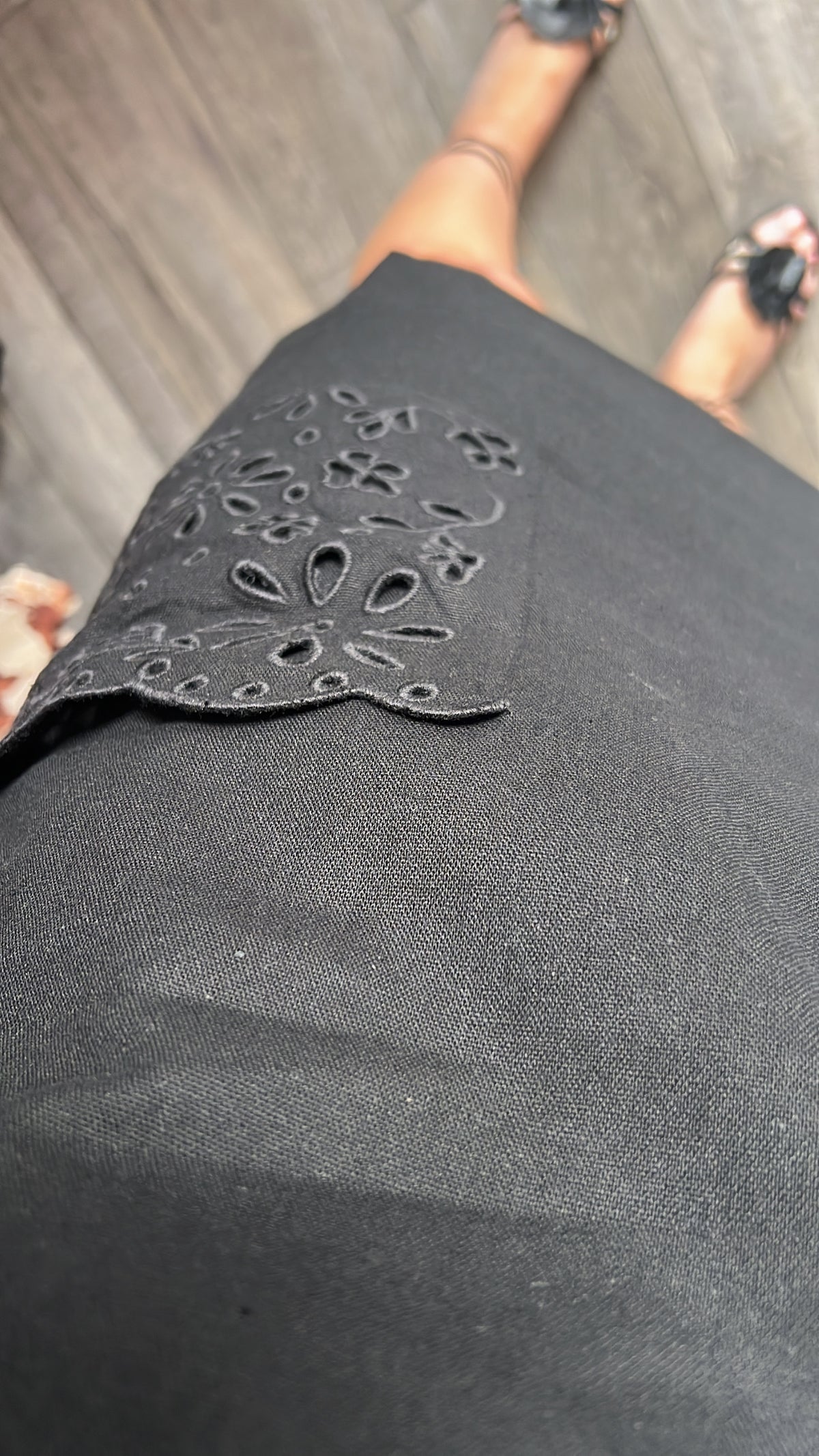 Linen Lark Mini Dress