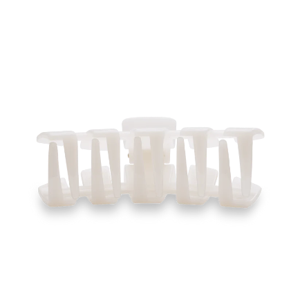 Coconut White Large Classic Hair Clip