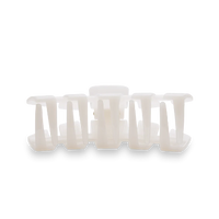 Coconut White Large Classic Hair Clip