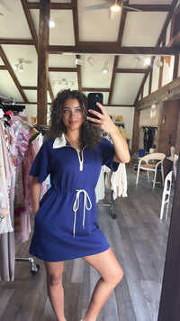 Match Point Collar Dress