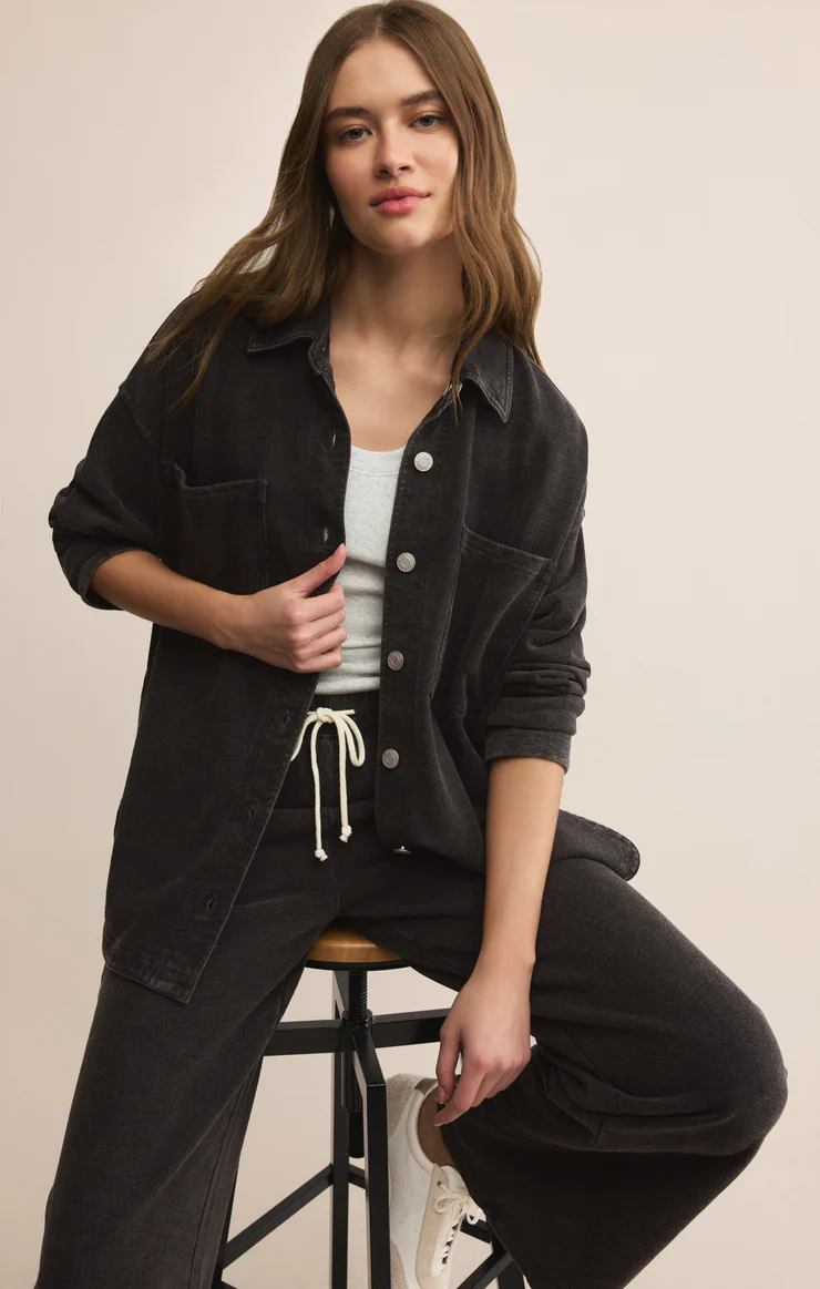 Hunter Knit Denim Pant Vintage Black