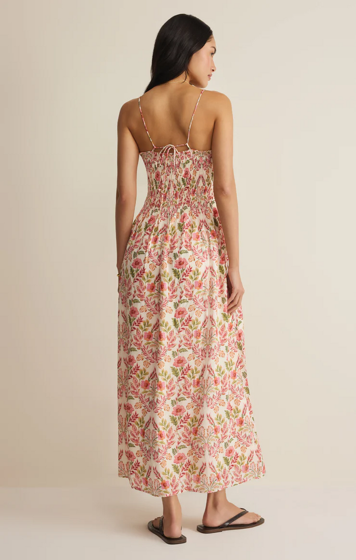 Cornelia Ami Floral Midi Dress Multi