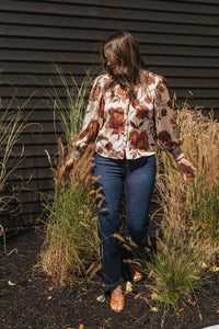 Cocoa Leaf Blouse