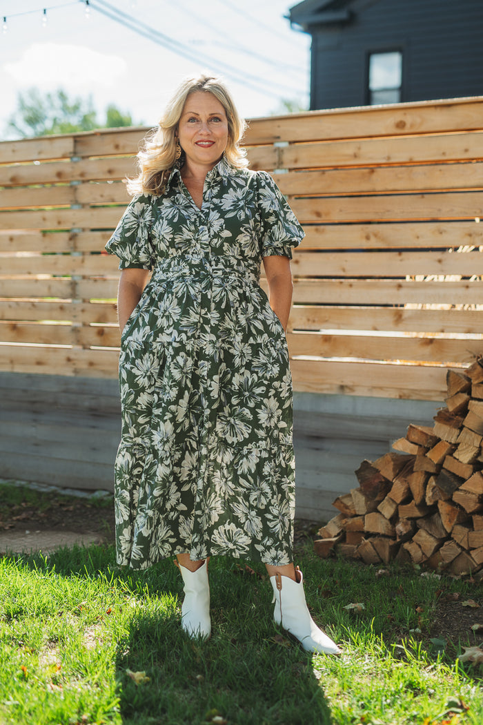 Evergreen Grace Dress