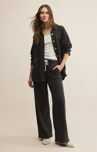 Hunter Knit Denim Pant Vintage Black