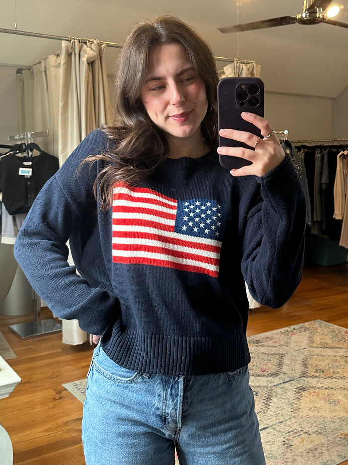 Sienna Patriot Sweater Navy