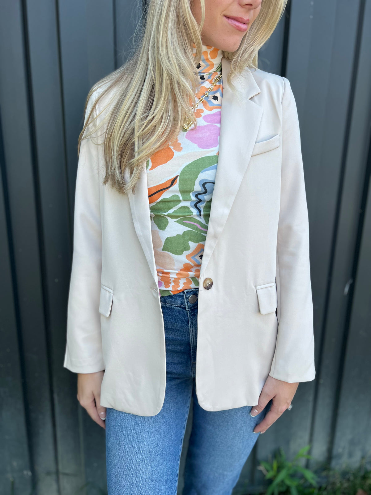 Natural Boss Babe Blazer