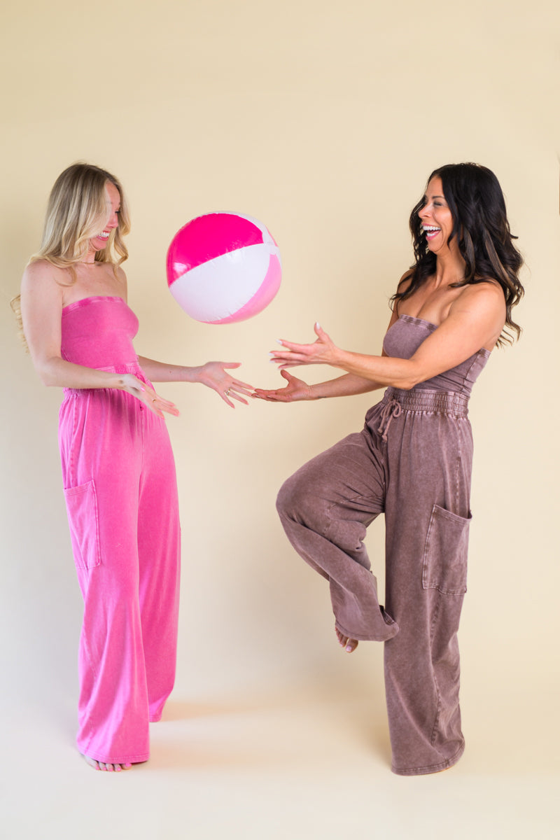 Tubular Jumpsuit Pink