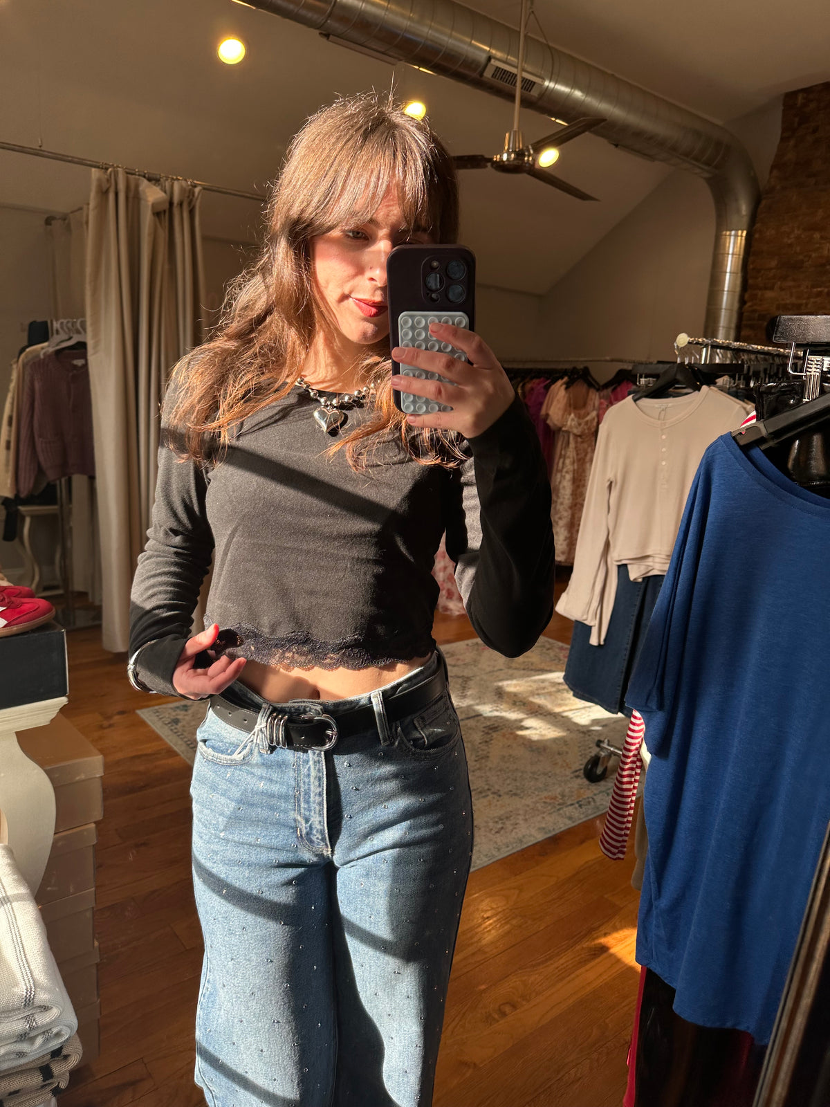 Let’s Add A Little Lace Top