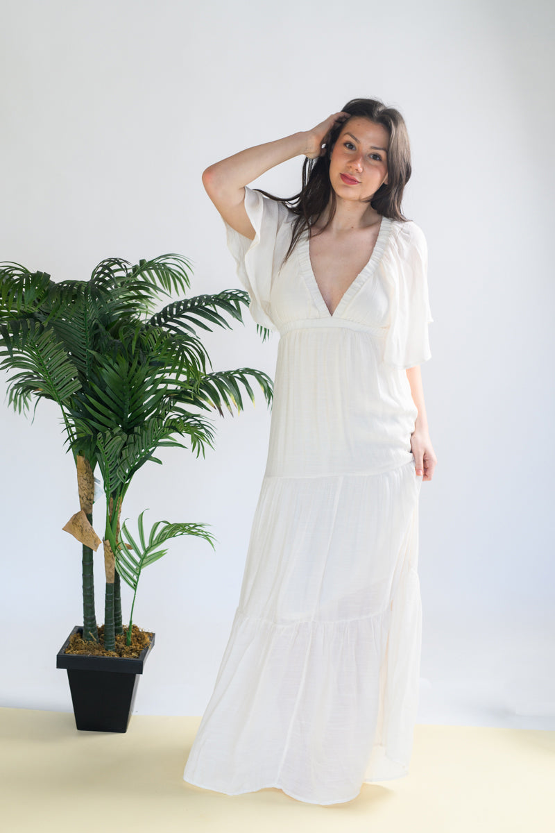 Angel Aura Maxi Dress