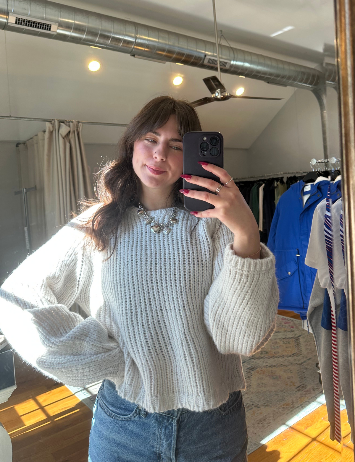 Sheena Sweater Turtle Dove