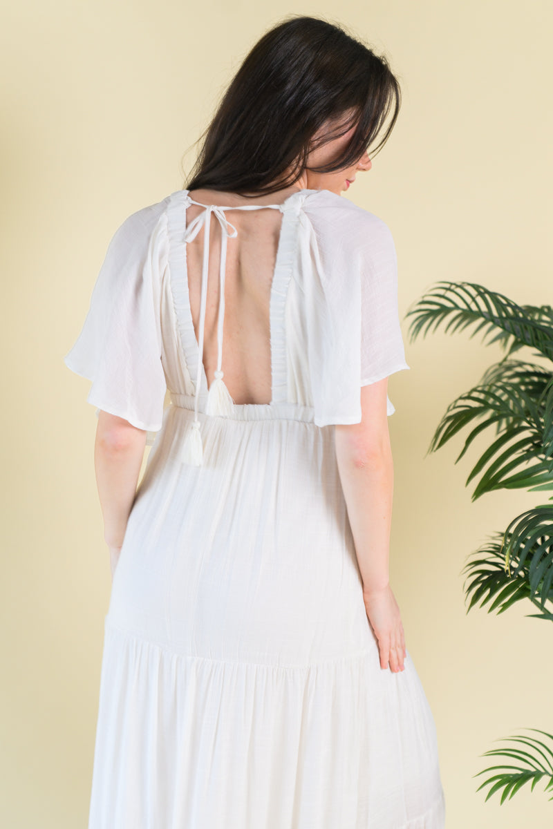 Angel Aura Maxi Dress