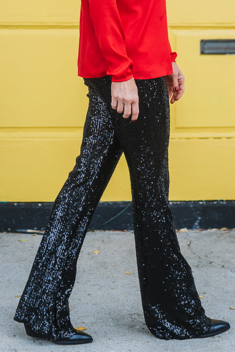 Citrine Sequin Pant